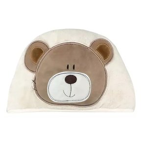 toalha bebe power sec animada urso marron