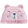 toalha bebe power sec animada urso rosa