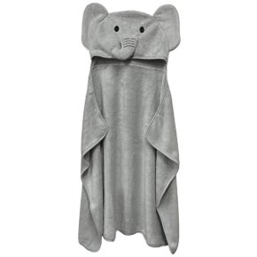 toalha bebe power sec animada elefante cinza