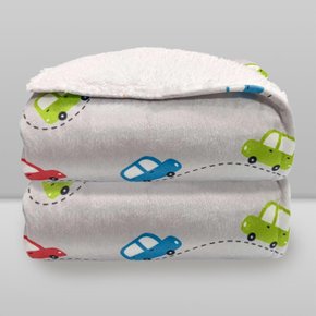 cobertor bebe sherpa carros