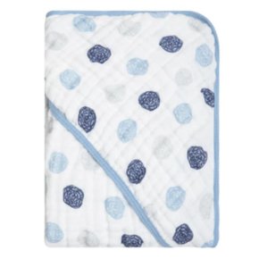 toalha banho soft capuz estampadao azul i