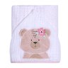 toalha banho soft capuz friends rosa i