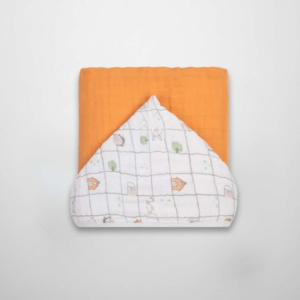 toalha banho soft premium papi baby com capuz amarelo