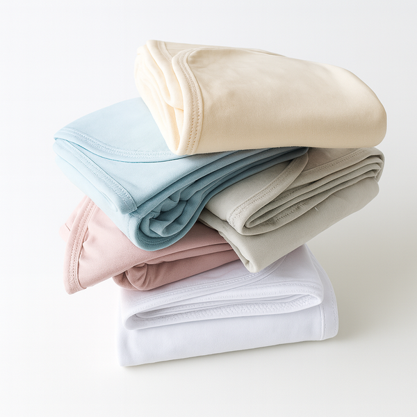 01 cueiro dupla face baby liso malha penteada