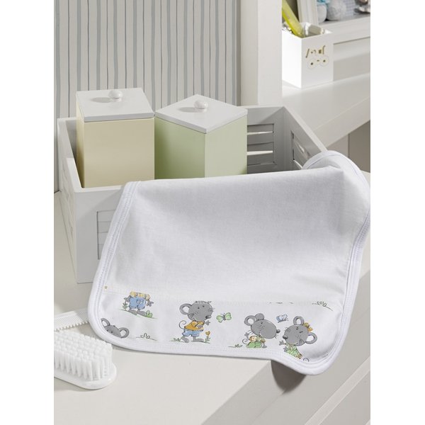 kite 3 toalhinhas de boca tecebem branca